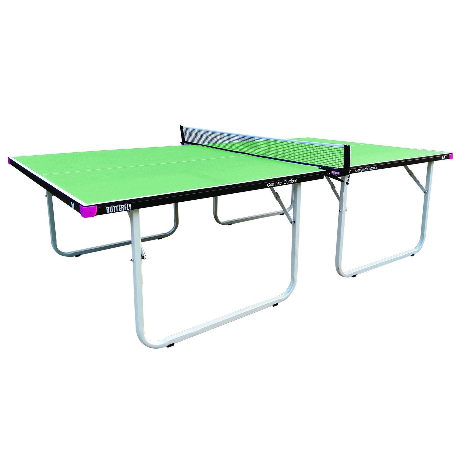 71WKSytncOS._SL1500_afb92626-1775-4f68-83d0-58f37b533f98 Butterfly Compact Indoor/Outdoor Green Table Tennis Table - Image 1
