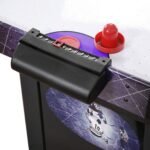 Hathaway 4' Hat Trick Air Hockey Table in Black/Blue - Image 3