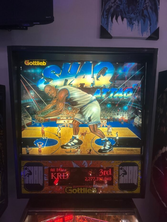 Gottlieb Shaq Attaq Pinball Machine - Image 10