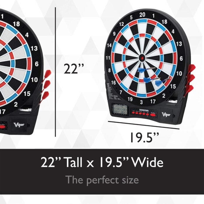 Showdown Electronic Dartboard Sport Size over 30 Games with 590 Options Automati - Image 11