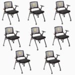 Triton Folding Poker Chairs With Wheels - Image 6