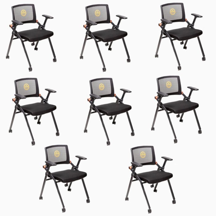 Triton Folding Poker Chairs With Wheels - Image 6