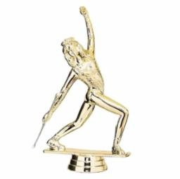 8031-1 GLD PL BATON TWIRLER 6” - Image 1