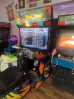 GlobalVR Twisted Nitro Stunt Racing Arcade Game - Image 5