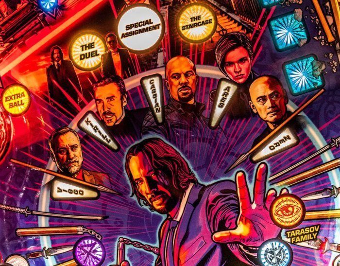 John Wick Pro Pinball Machine - Image 5