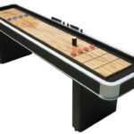 Atomic 9' Platinum Shuffleboard Table