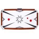 Hathaway 6' Midtown Air Hockey Table in Cherry w/Silver Finish - Image 2
