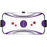 Hathaway 4' Hat Trick Air Hockey Table in Black/Blue - Image 2