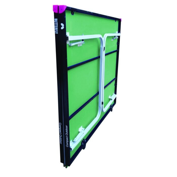 Butterfly Compact Indoor/Outdoor Green Table Tennis Table - Image 8