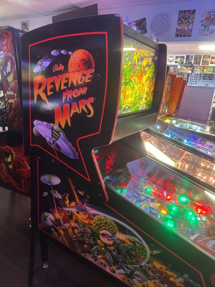 Bally Revenge From Mars Pinball Machine - Image 4