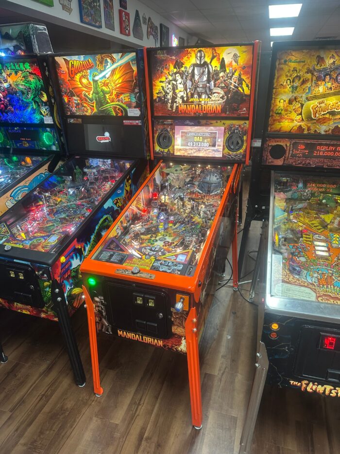 Stern Pinball LOADED The Mandalorian Premium Pinball Machine - Image 8