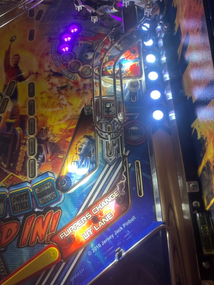 Jersey Jack Pinball Dialed In! Limited Edition Pinball Machine with Topper! - Image 13