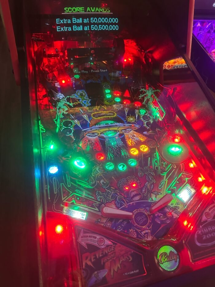 Bally Revenge From Mars Pinball Machine - Image 9