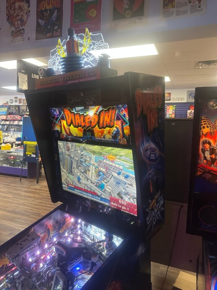 Jersey Jack Pinball Dialed In! Limited Edition Pinball Machine with Topper! - Image 3
