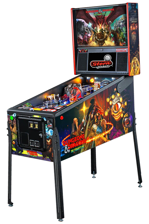 8_81ba22aa-b263-4c9e-979a-c53aa7e23afb Stern Pinball Dungeons & Dragons: The Tyrant's Eye Pro Pinball Machine - Image 1