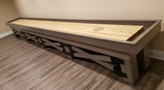 Champion Rustic 22' Shuffleboard Table - Image 9