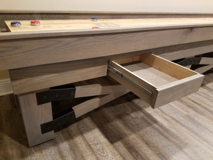 Champion Rustic 22' Shuffleboard Table - Image 7