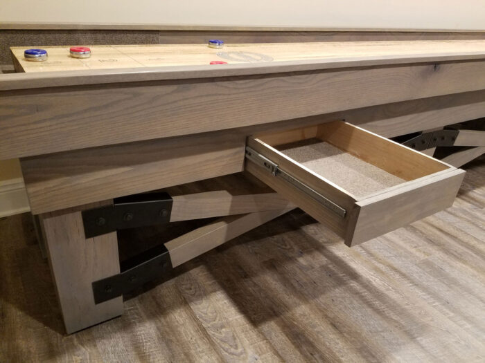 Champion Rustic 20' Shuffleboard Table - Image 7