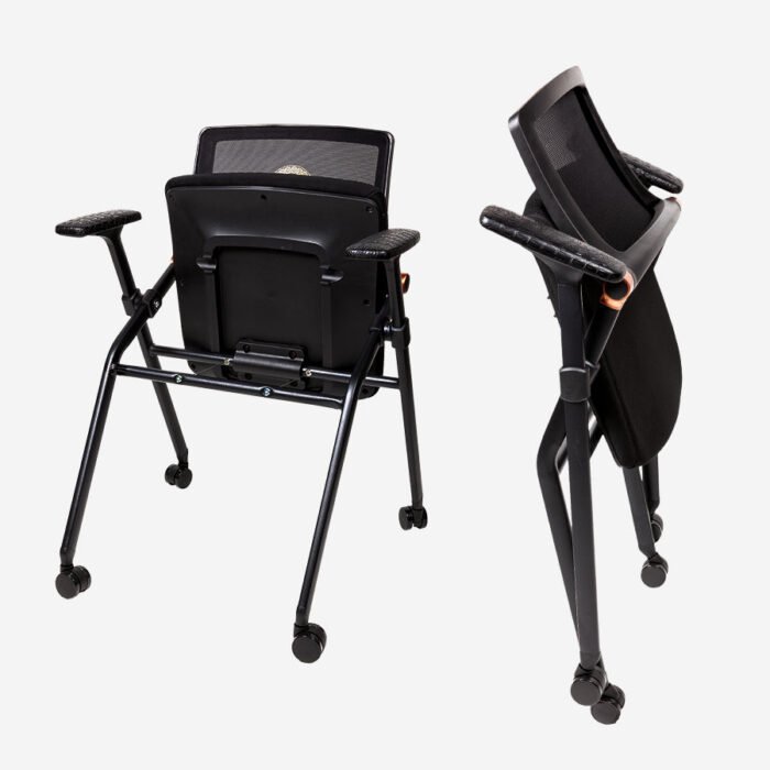 Triton Folding Poker Chairs With Wheels - Image 2