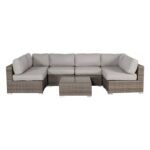 Outdoor Wicker Seating Group With Cushions - Image 6