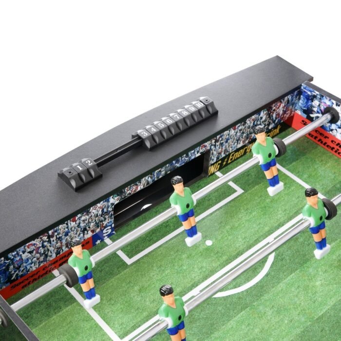 Hathaway 4' Playoff Foosball Table, Black/Green - Image 3