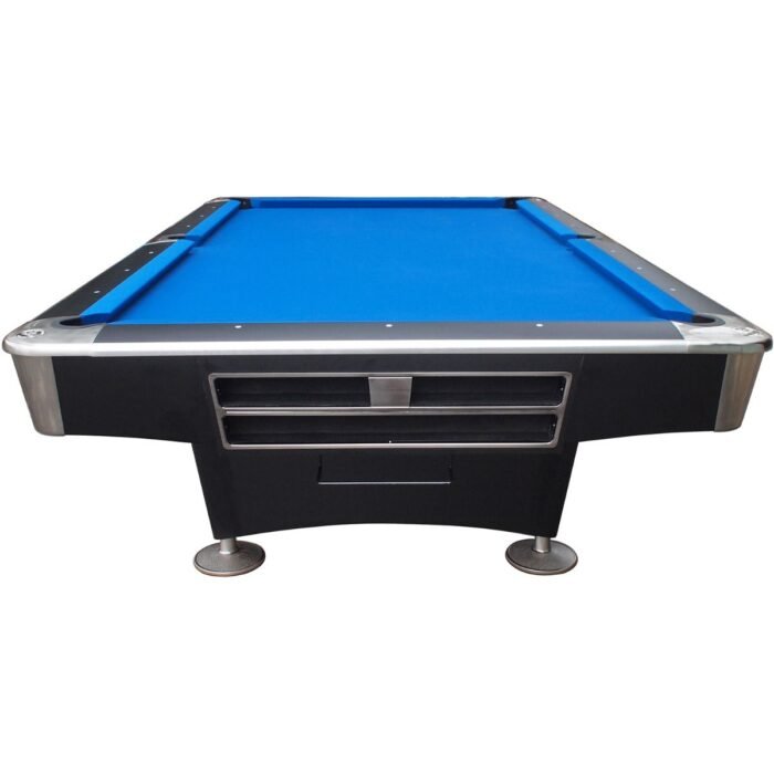 Buffalo Pro II 9ft Pool Table In Black Gloss With Drop Pockets - Image 2