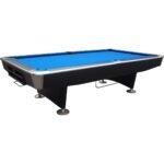 Buffalo Pro II 9ft Pool Table In Black Gloss With Drop Pockets