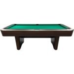 Buffalo Dominator II 8ft American Pool Table - Walnut - Image 2