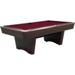 Buffalo Dominator II 8ft American Pool Table - Walnut
