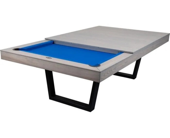 Buffalo Harlem 8ft American Pool Table With Dinning Top Conversion - Grey Ash - Image 3