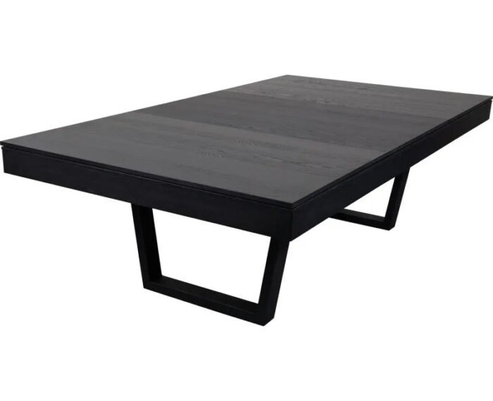 Buffalo Harlem 8ft American Pool Table With Dinning Top Conversion - Black Ash - Image 2