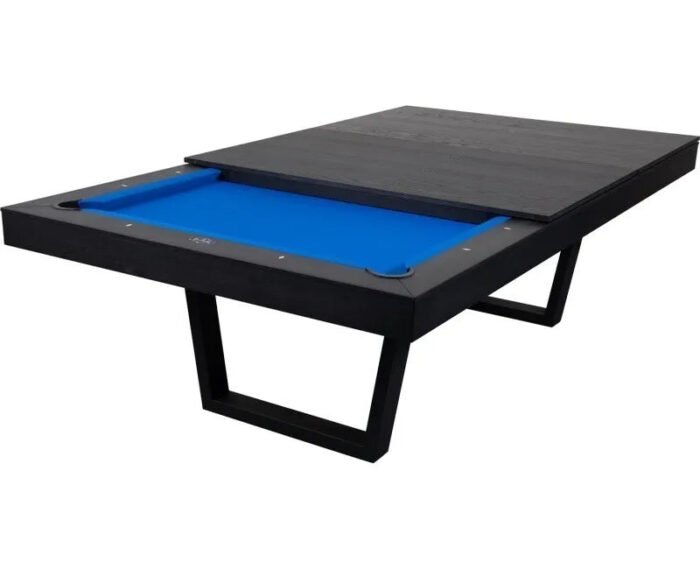 Buffalo Harlem 8ft American Pool Table With Dinning Top Conversion - Black Ash - Image 3