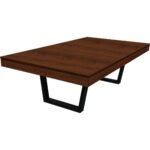 Buffalo Harlem 8ft American Pool Table With Dinning Top Conversion - Walnut - Image 2