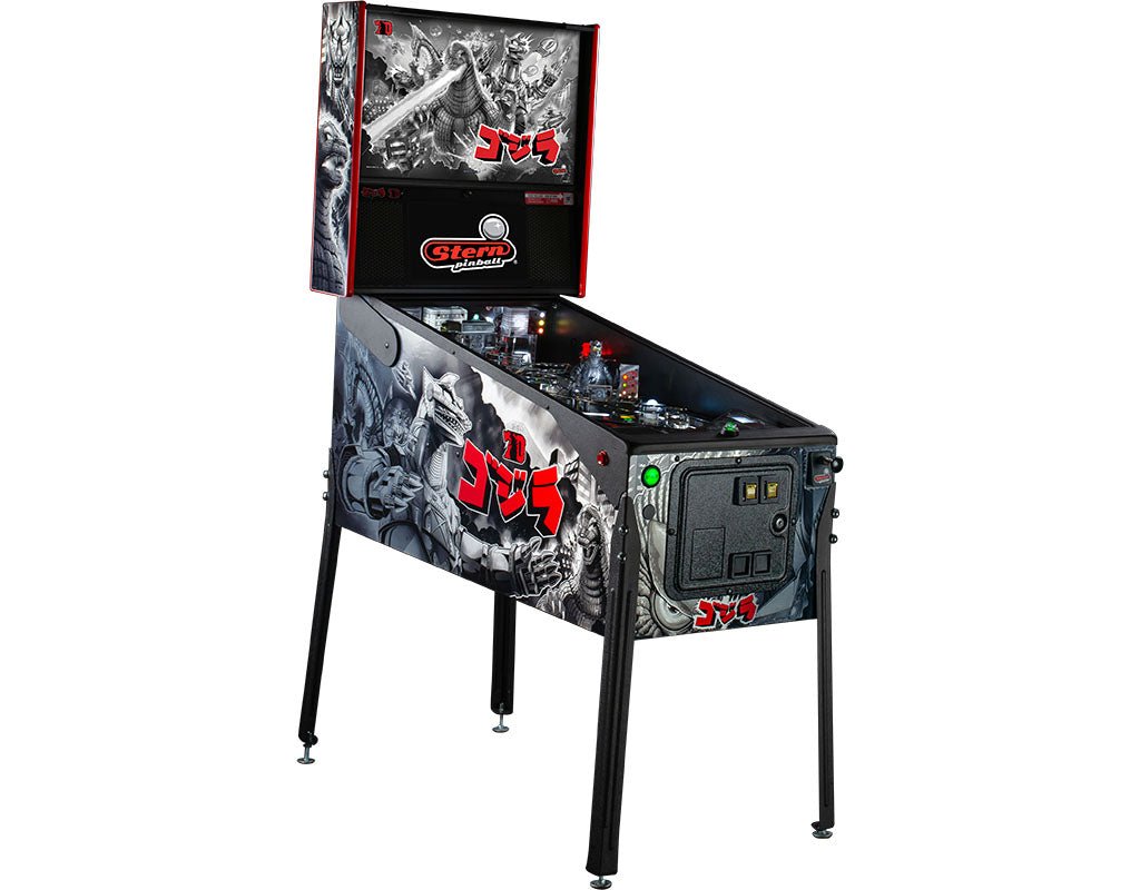 92324-godzilla-70th-anniversary-premium-pinball-machine-leftcopy Godzilla 70th Anniversary Premium Pinball Machine - Image 1