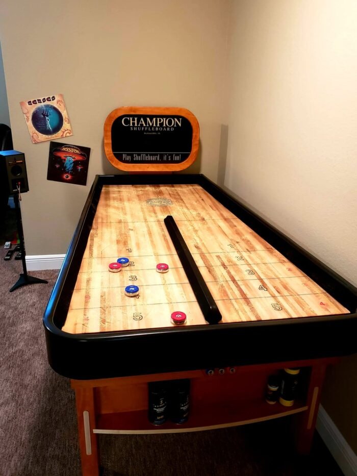 Champion Bank Shot 7' Shuffleboard Table - Image 5
