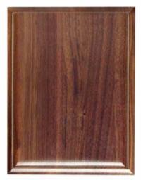 9382 Genuine Walnut Heritage Presidential Plaque Board - Walnut Rectangle - Image 1