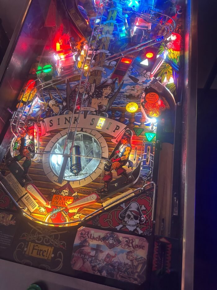 Bally Black Rose Pinball Machine - Image 6