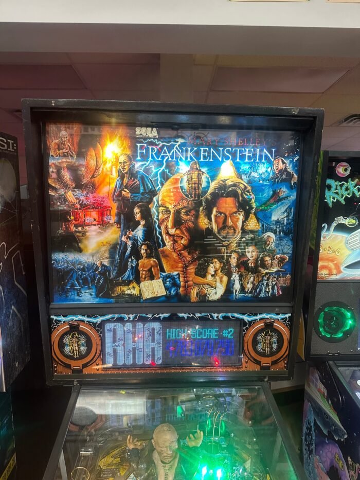 SEGA Mary Shelley's Frankenstein Pinball Machine - Image 10