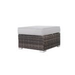 Stylish Outdoor Ottoman With Cushion For Comfort - Image 2