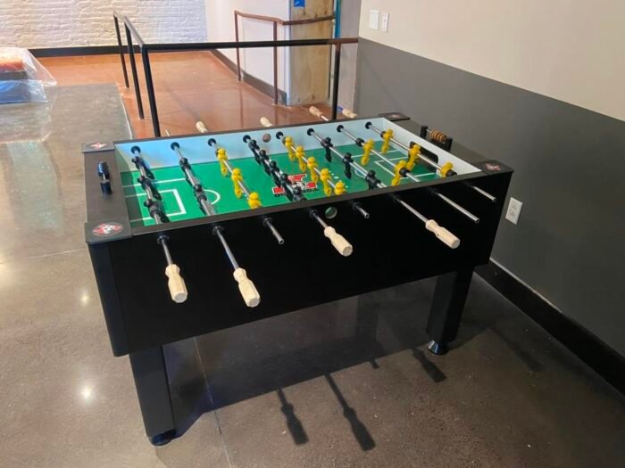 Tornado T-3000 Foosball Table in Matte Black (Coin) - Image 3