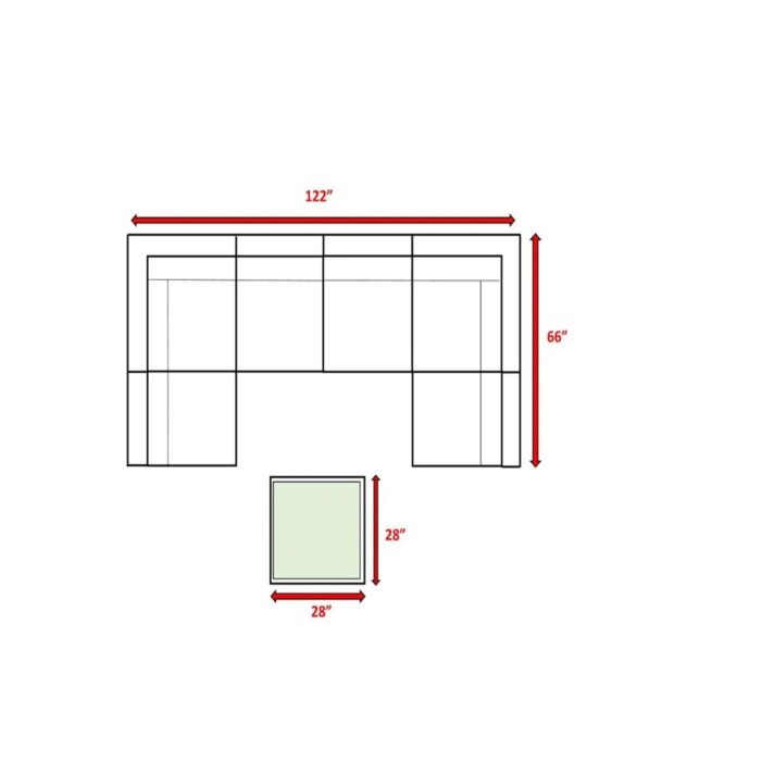 Outdoor Wicker Seating Group With Cushions - Image 13