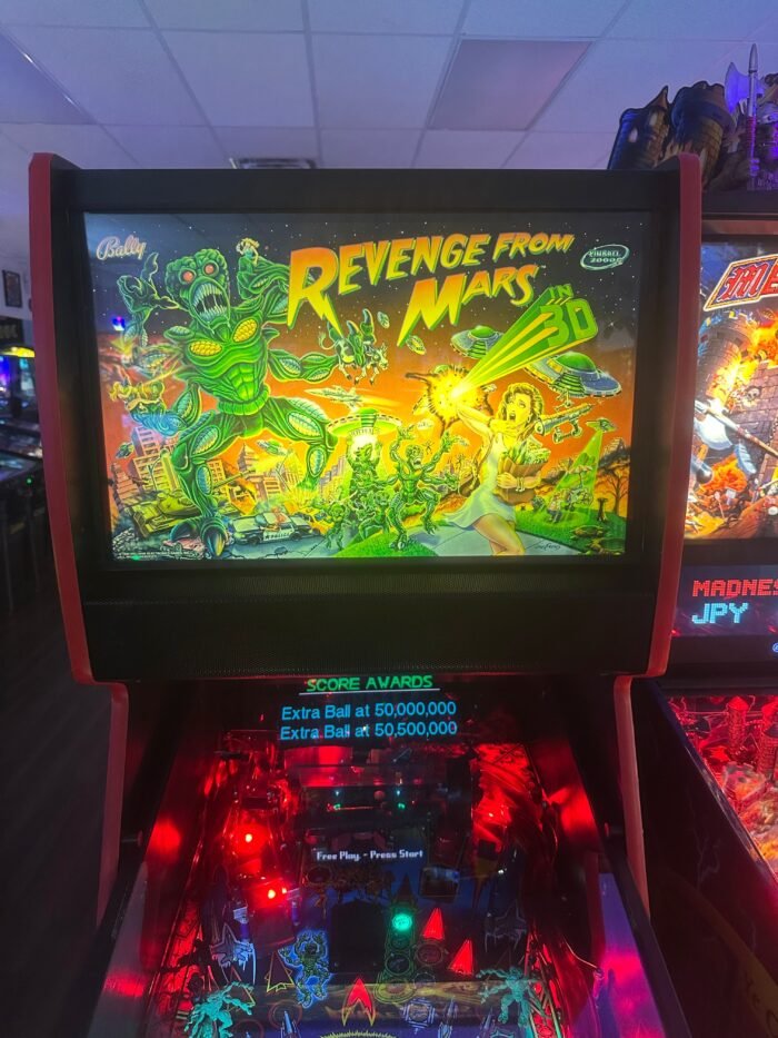 Bally Revenge From Mars Pinball Machine - Image 10