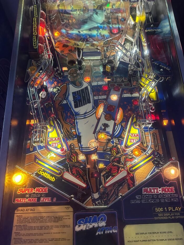 Gottlieb Shaq Attaq Pinball Machine - Image 15