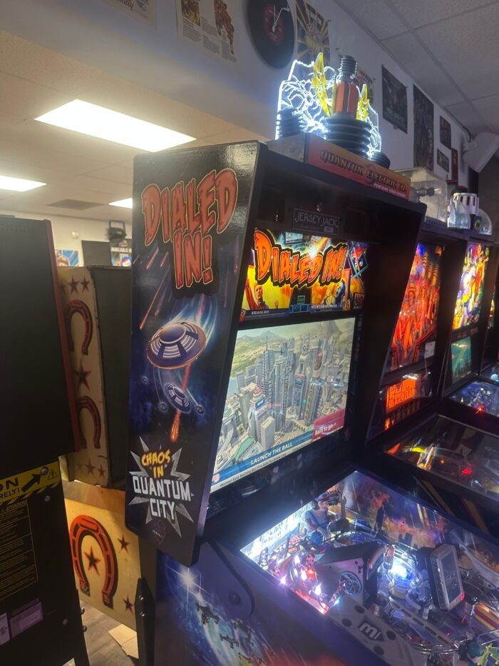 Jersey Jack Pinball Dialed In! Limited Edition Pinball Machine with Topper! - Image 4
