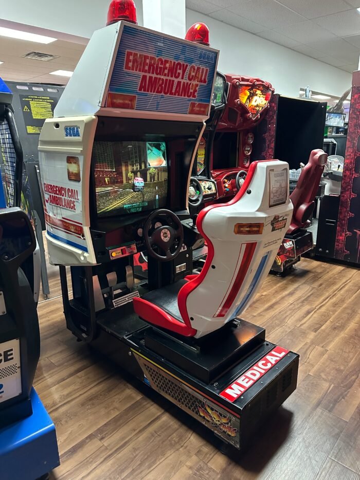 SEGA Emergency Call Ambulance Arcade Game - Image 3