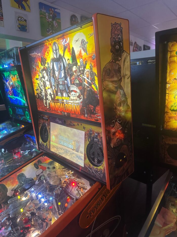 Stern Pinball LOADED The Mandalorian Premium Pinball Machine - Image 5