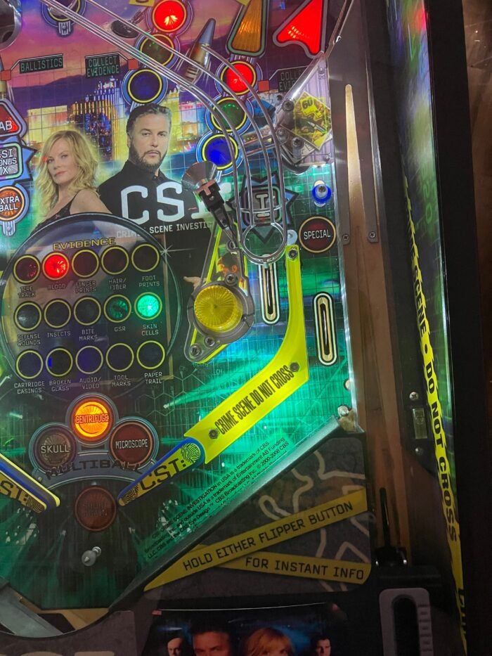 Stern Pinball CSI: Crime Scene Investigation Pinball Machine - Image 5