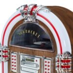 Taurus II Mid-Size Jukebox - Oak - Image 6