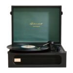 Arkrocket Coryphaeus Bluetooth Turntable (Deluxe Edition - Black Green)