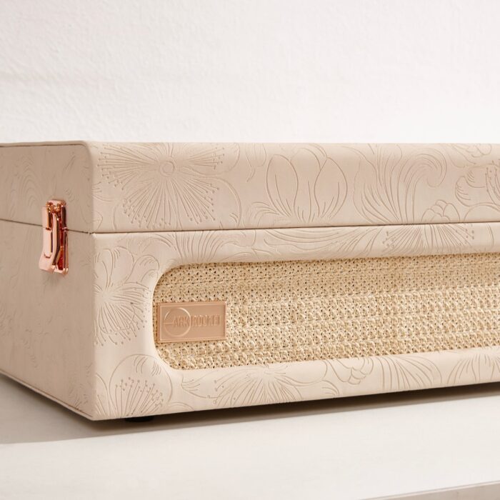 Coryphaeus Flora Engraved Bluetooth Portable Record Player - Image 10